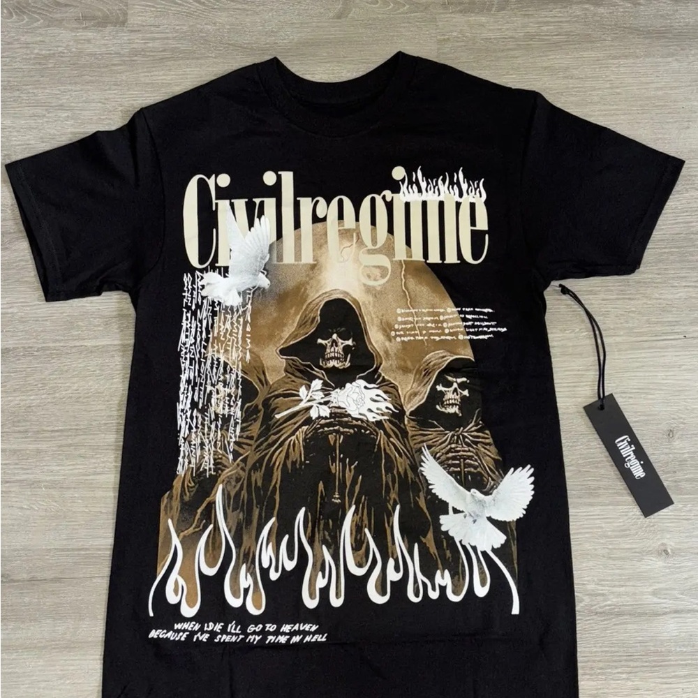 Civil regime T shirt size 2XL
